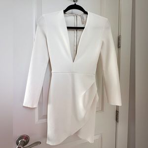 Bec & Bridge ivory mini dress